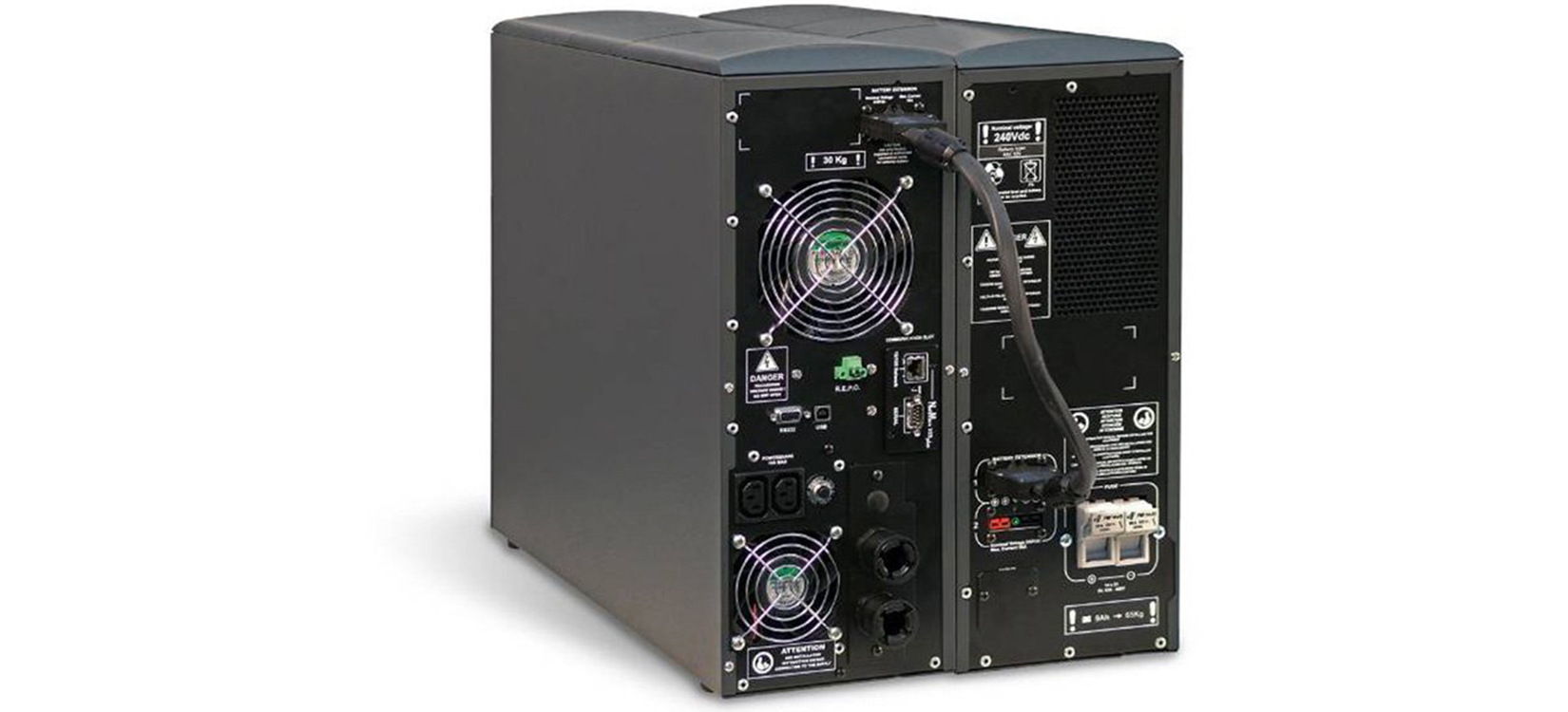 mặt sau UPS Riello SDL 6000 A4 (6000VA/5400W)